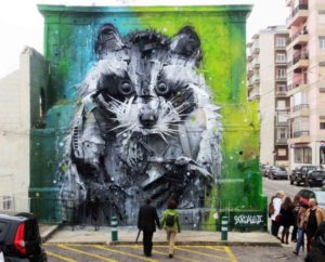 Read more about the article Bordalo II reinvents street art, recycled art and urban art all in one