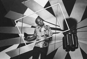 James Rosenquist Posing