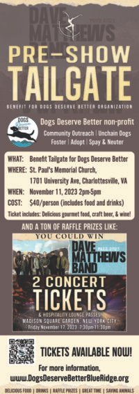 Dogs Deserve Better Cville Weekly Ad